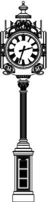 Seth Thomas Street Clock