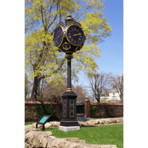 Four Dial Seth Thomas Post Clock Replica - National Museum of American Illustration