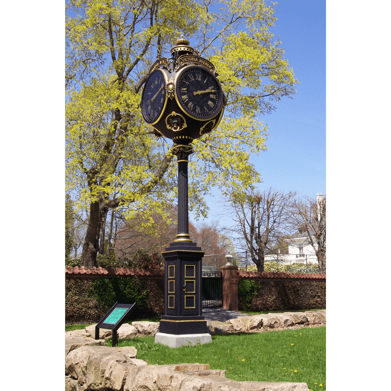 Four Dial Seth Thomas Post Clock Replica - National Museum of American Illustration