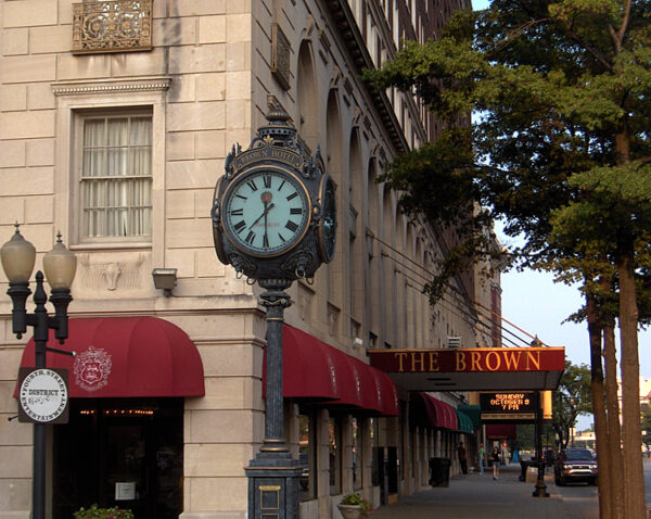 Four Dial Seth Thomas Post Clock Louisville KY