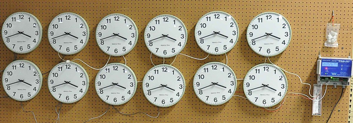 Small Indoor Clock System