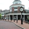 Two Dial Large Howard Street Clock Ohio University Athens