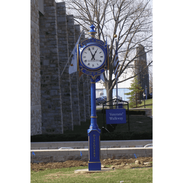 Small Four Dial Washington Street Clock - Mount Saint Mary's University