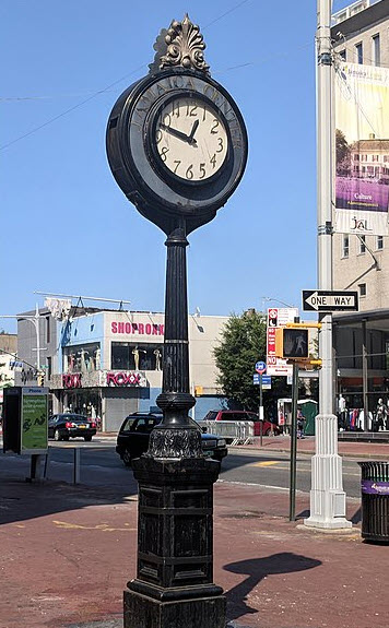 Street Clock Before Restoration