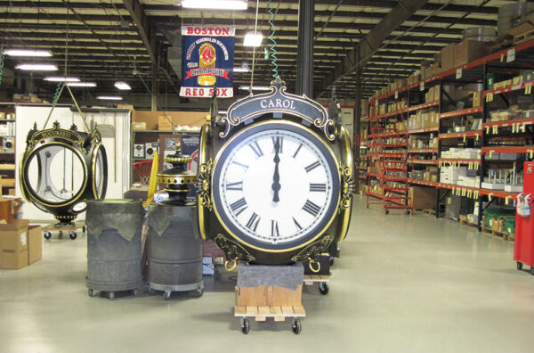 Street Clock - Four Dial Design - Seth Thomas being manufactured