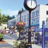 Rotary Street Clocks 2 Dial Courtyard