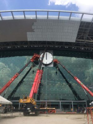 Bang Sue Central Station Clock installation