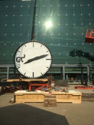 Bang Sue Central Station clock testing