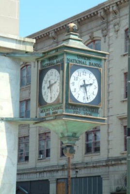 Bracket Clock 4 Dial McClintock Corner Bracket