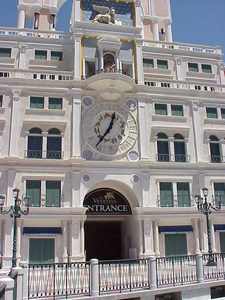 Tower Clock Las Vegas Nevada