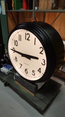 Vintage Post Clock Testing