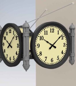 Waterloo Station Clock Rendering
