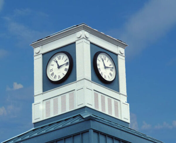 Tower Clock Style 61A36 Semi-flush edgelit Woodbridge VA