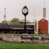 Four Dial Large Howard Street Clock - Burlington Riverfront, MI