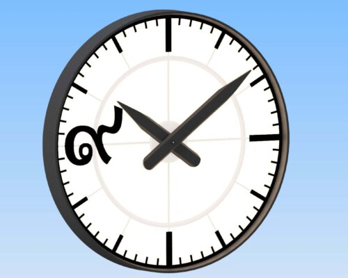 Bang Sue Tower Clock Initial Design Rendering