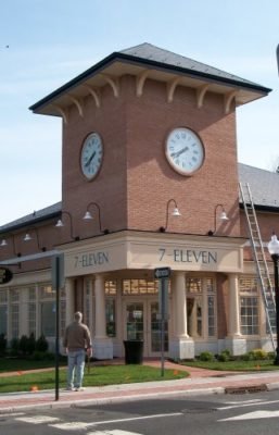 Tower Clock Style 2460 Backlit Flush Montvale NJ