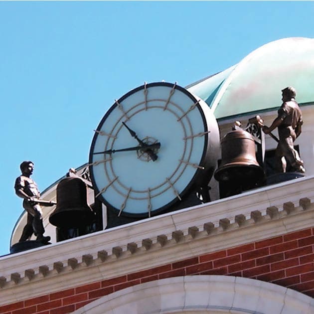 Clock The Grove at Farmers Market