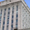 Historical Photograph of 1930s Houston City Hall Tower Clock