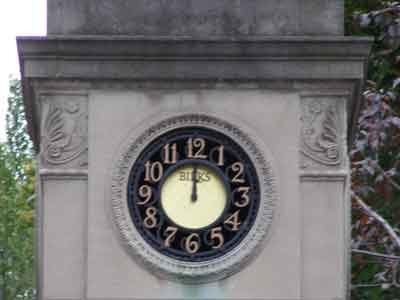 McGill University - Roddick Memorial Gates clock