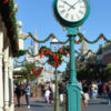 Main Street USA Large Two Dial Howard Post Clock