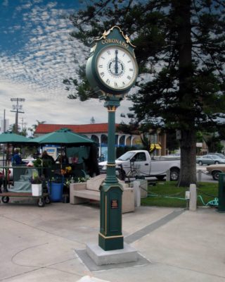 Rotary Street Clock - Coronado, CA
