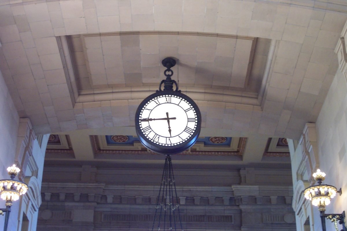 Restoration Union Station Clock Kansas City